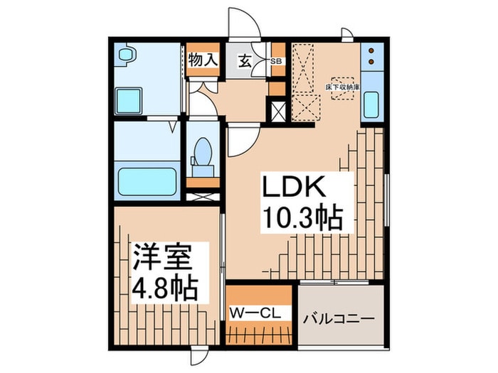 間取り図 Horizon　Hills　利府
