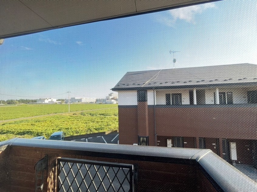 室内からの展望 アスティオン荒井Ⅲ