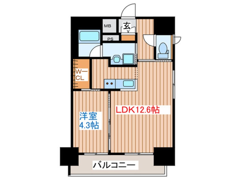 間取図 Brighton East