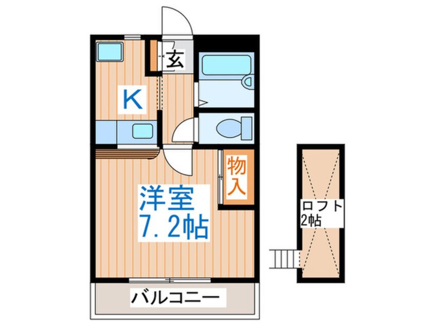 間取図 メゾンメープル