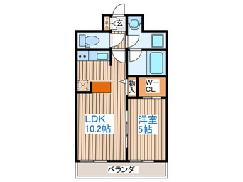 間取図 MFPRコート晩翠通り