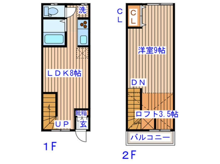 間取図 エクセルシャトーセーヌＡ棟