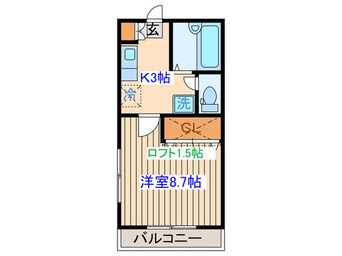 間取図 ノ－ブルカ－サ川平