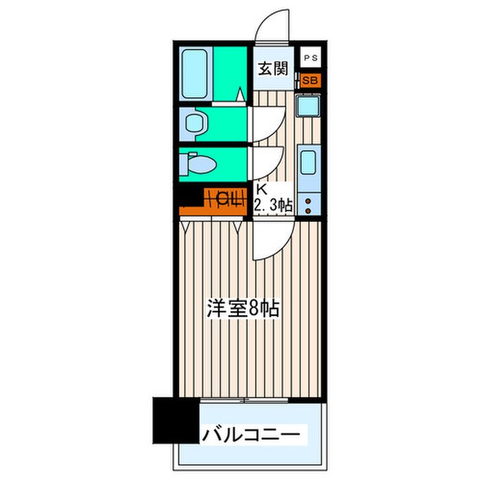 間取り図 シティマンション木町通
