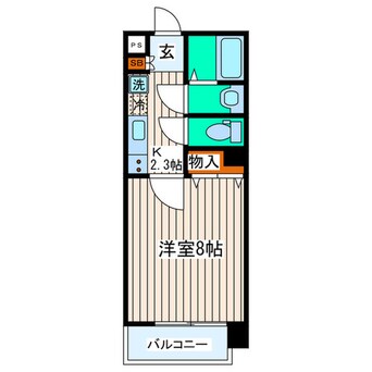間取図 シティマンション木町通