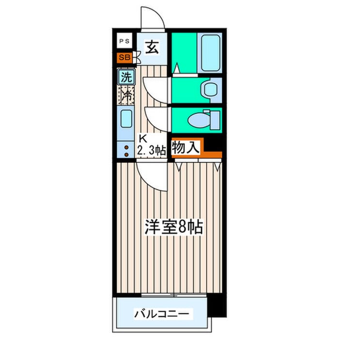 間取り図 シティマンション木町通