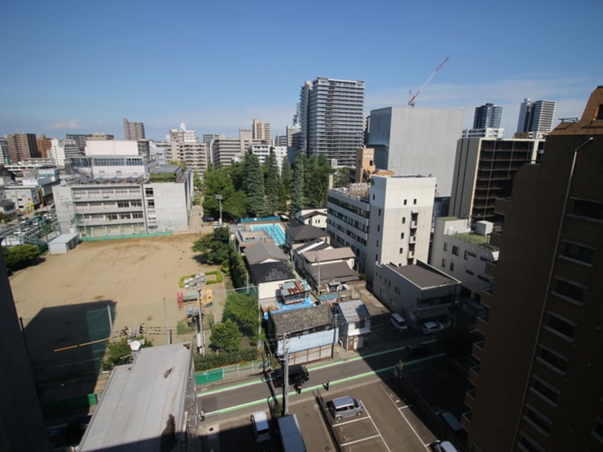 室内からの展望 シティマンション木町通