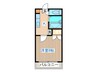 ＰＩＳＣＥＳ　ＣＯＵＲＴ 1Kの間取り