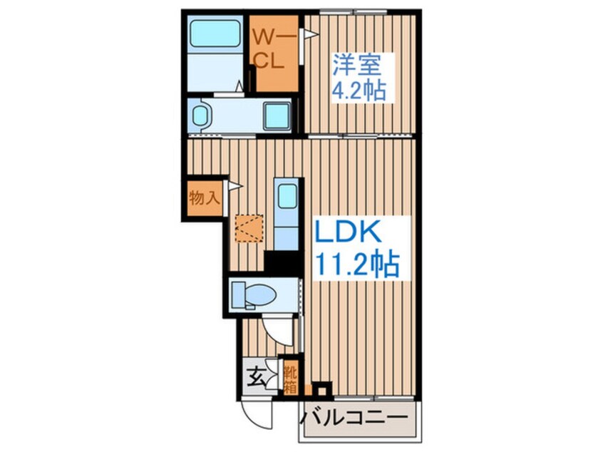 間取図 シエル　ソレイユ