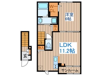 間取図 シエル　ソレイユ