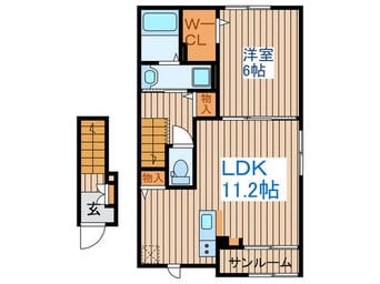 間取図 シエル　ソレイユ