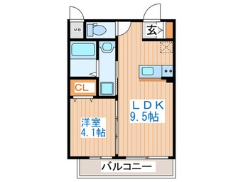 間取図 プランドール・アントレ