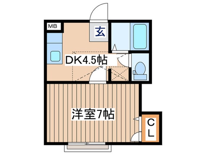 間取り図 パル青山