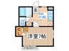 パル青山 1DKの間取り