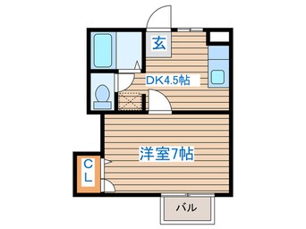 間取図 パル青山