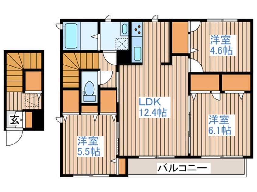 間取図 Hiメゾンナナ－S