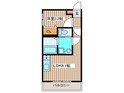 フォリアビレッジ長町南Bの間取図