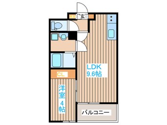間取図 ラフィーノ八乙女