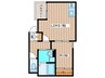 仮）河原町2丁目新築アパート 1LDKの間取り