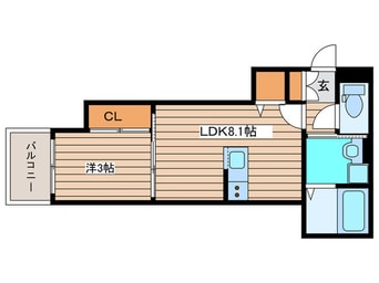 間取図 仮）河原町2丁目新築アパート