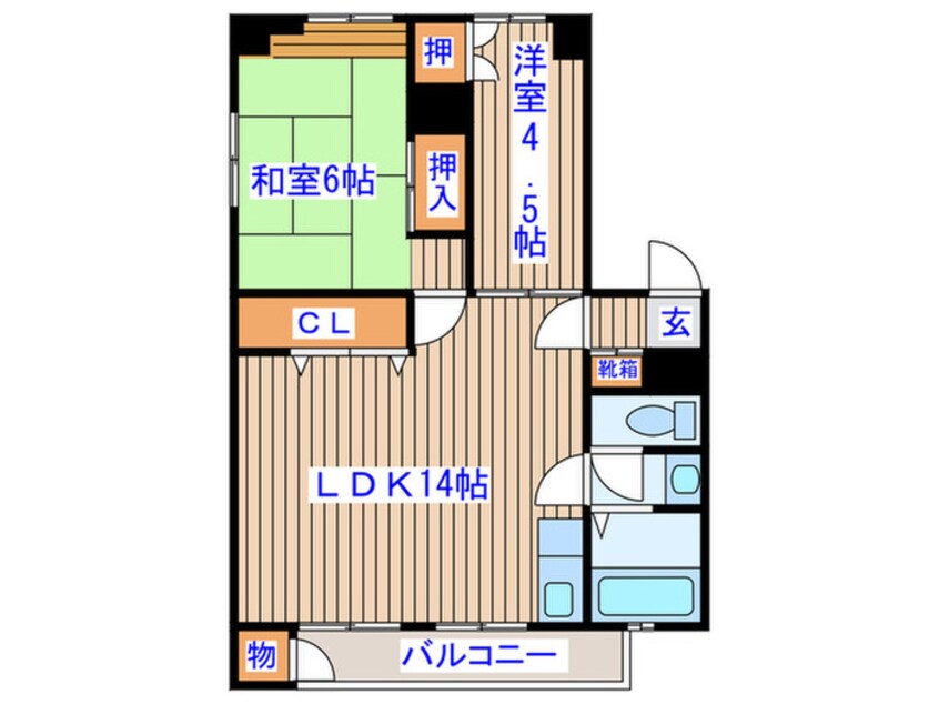 間取図 長島ビル