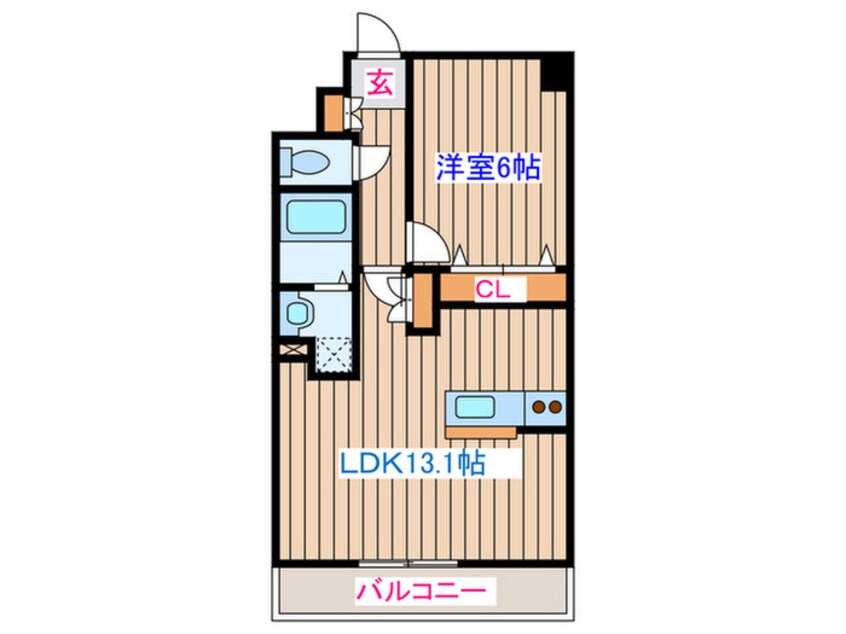 間取図 シエナ仙台Ⅲ