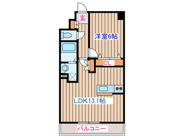 間取り図 シエナ仙台Ⅲ