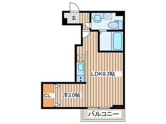 間取図 Meridian吉岡弐番館