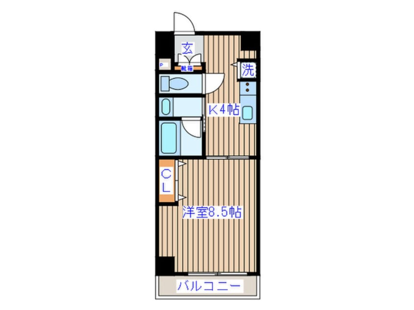 間取図 フィットエル仙台一番町