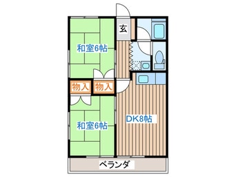 間取図 佐藤コーポ