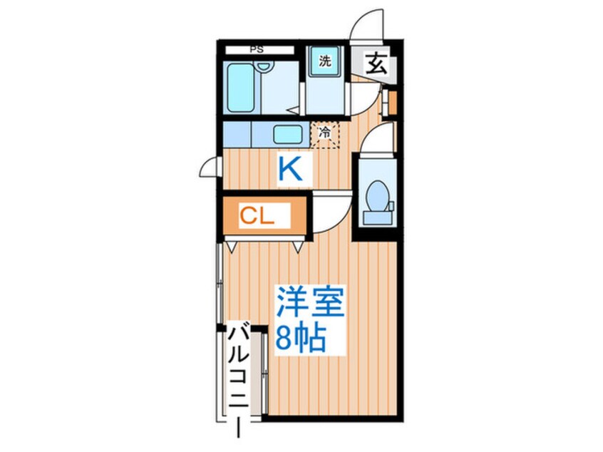 間取図 マイルストン五橋