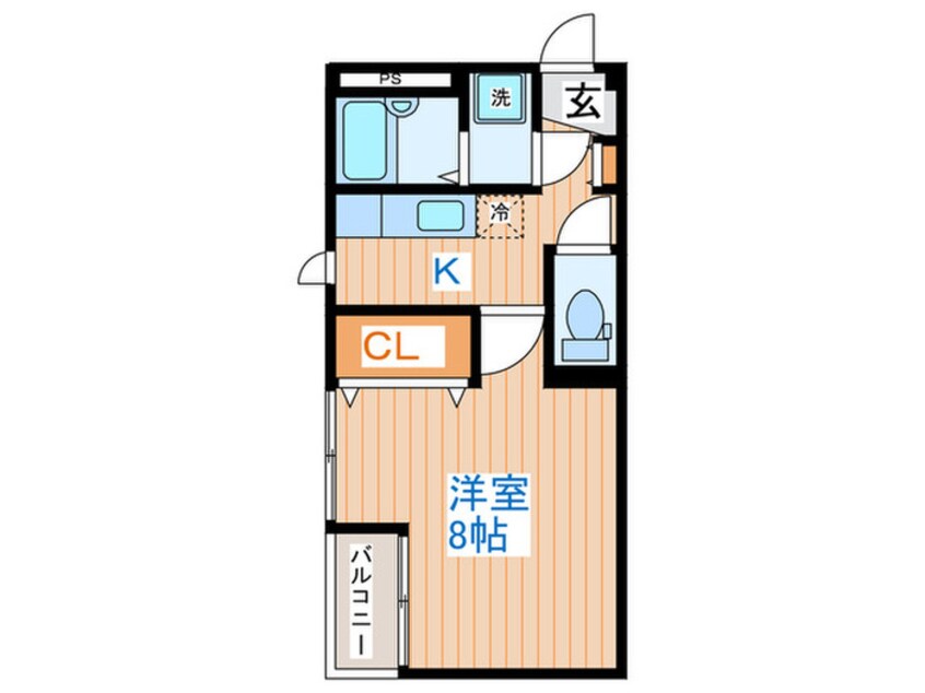 間取図 マイルストン五橋