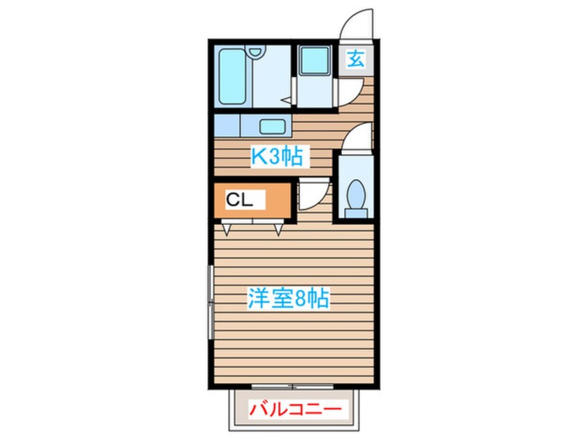 間取図 マイルストン五橋