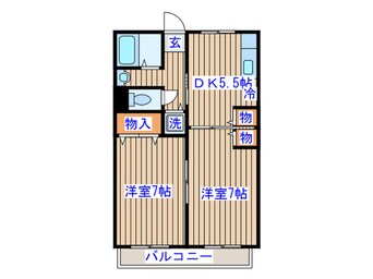 間取図 ミオスタンツアⅡ