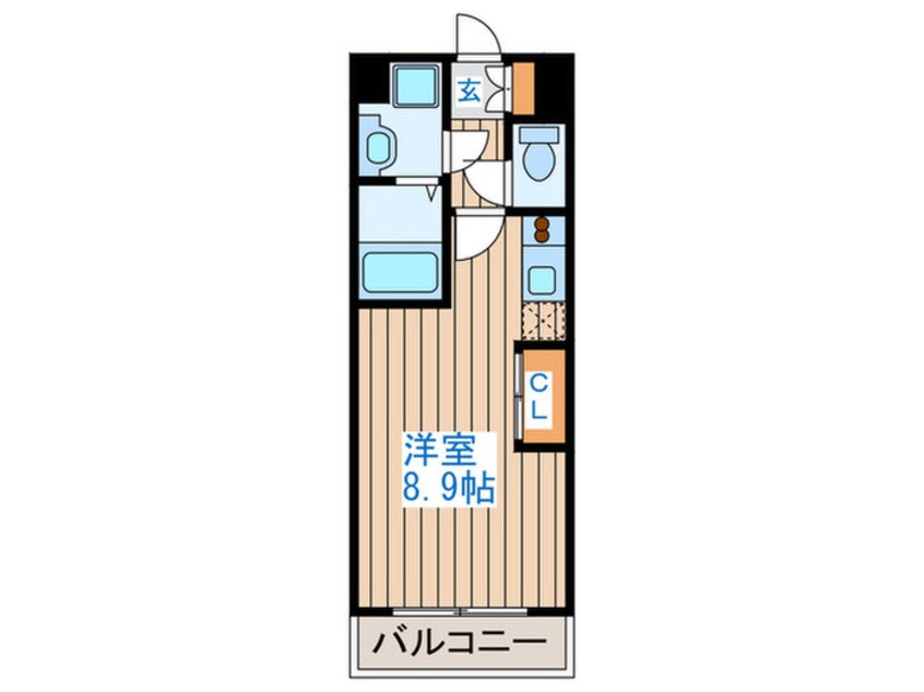 間取図 メルシャトレ宮城野