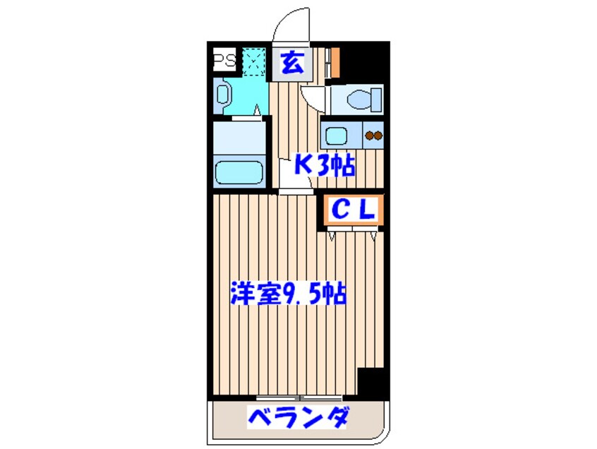 間取図 プログレス八乙女