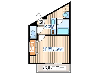 間取図 ハッピネス泉中央