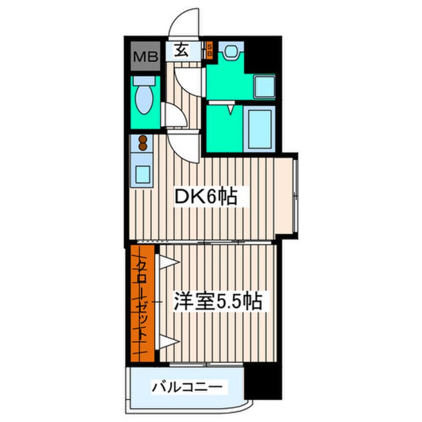 間取図 榴岡レジデンス壱番館