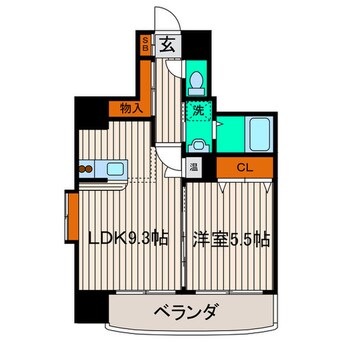 間取図 榴岡レジデンス壱番館