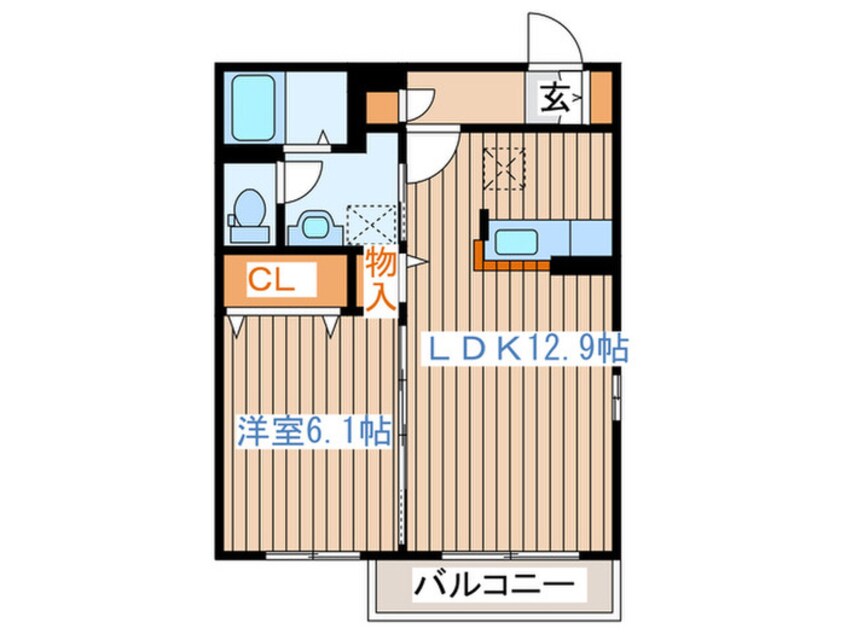 間取図 シャーメゾン大和Ａ