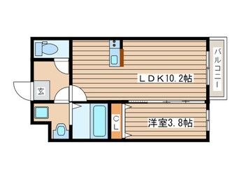 間取図 CINZA東仙台