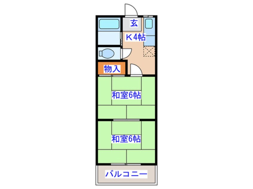 間取図 佐藤アパート