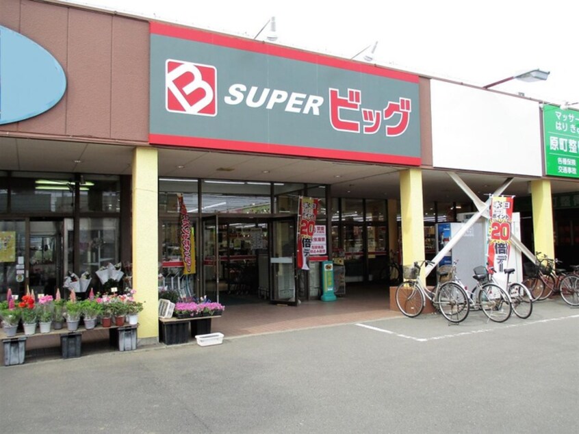 スーパービッグ　原町店(スーパー)まで550m 佐藤アパート