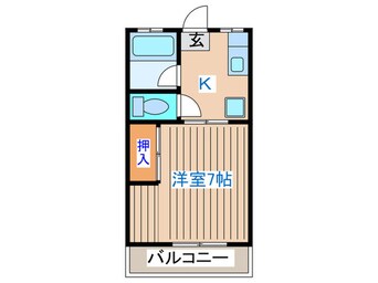間取図 シティハイム台原
