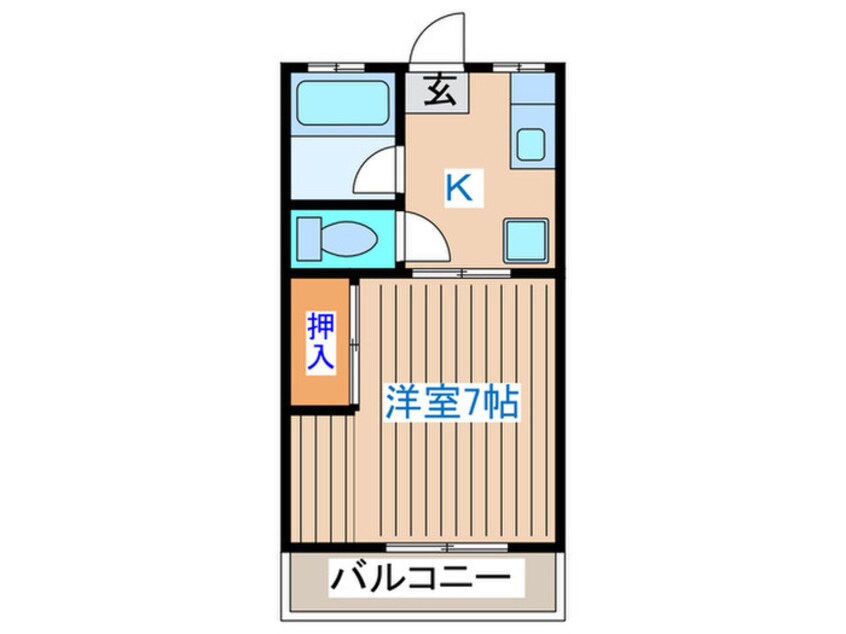 間取図 シティハイム台原