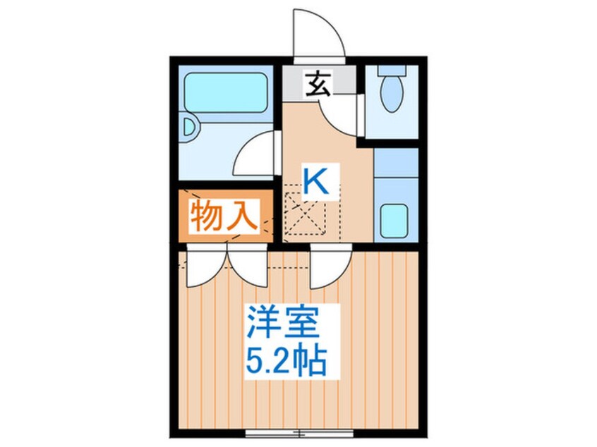 間取図 メゾンウィスタリア岩切