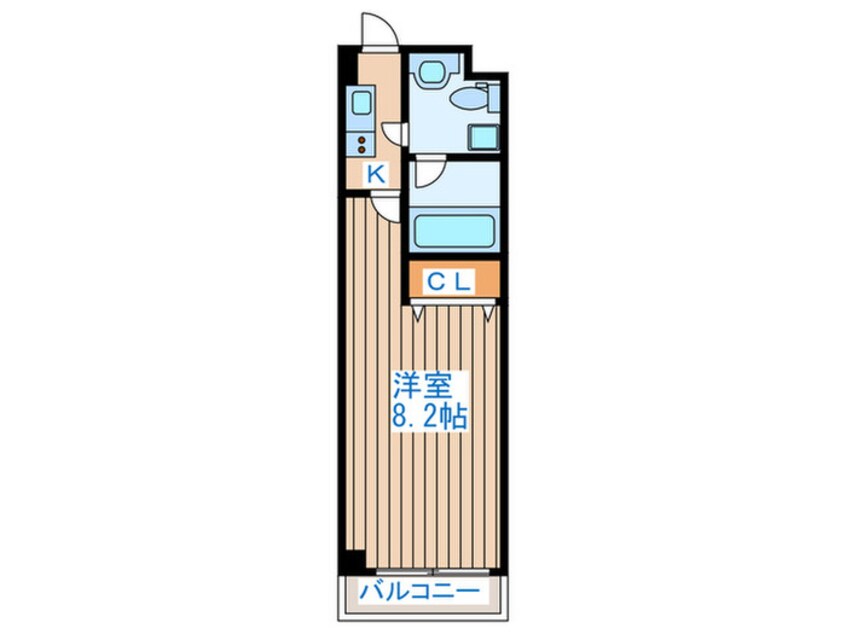 間取図 フォートレジデンス鉄砲町