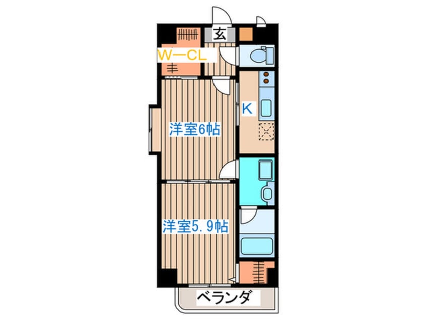 間取図 カ－ムストリ－ム