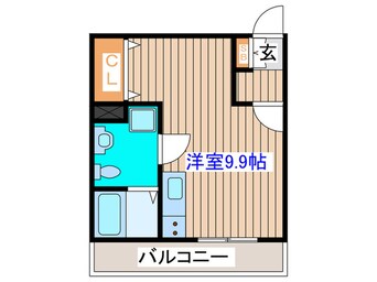 間取図 メリディアン鶴ヶ谷