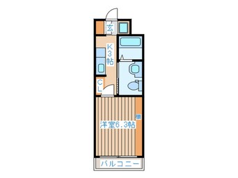 間取図 シャトーレイネA棟